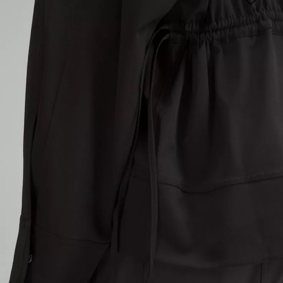 Lululemon - Water-Repellent Hooded Anorak - Black - Picture 6 of 8